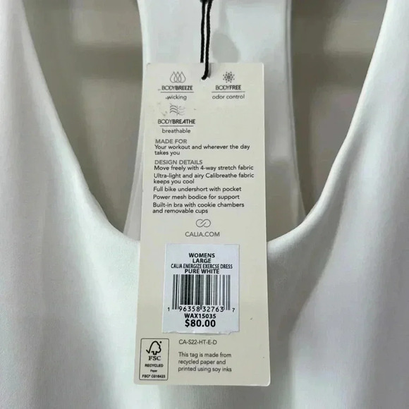 CALIA Women's Energize Exercise Dress - Picture 8 of 10